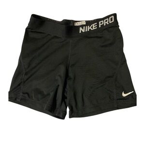 Nike Pro • Girl’s • Athletic Black Shorts